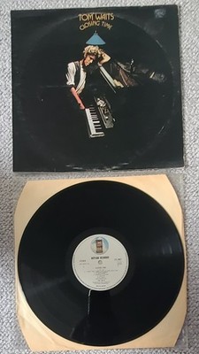 TOM WAITS-CLOSING TIME-ORIGINAL UK ISSUE 1st PRESS LP ON ASYLUM/EMI-1973-VGC