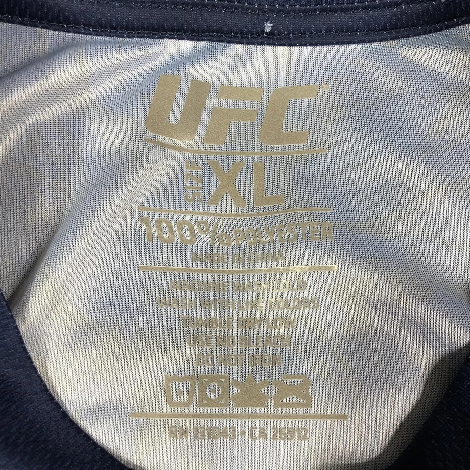 UFC Shirt Mens XL Gold Blitz Extreme Games Global Mixed Martial Arts Tee Top - Image 4 of 4