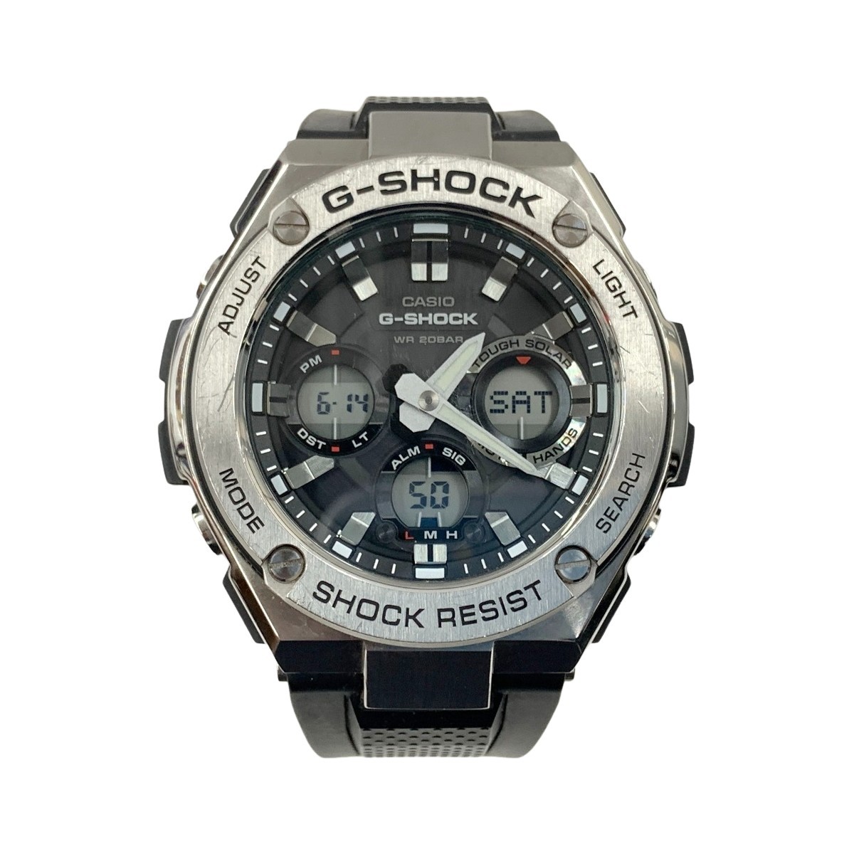 CASIO G-Shock G-Steel Solar Powered Quartz Watch GST-S110 Silver 