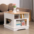 Coffee Table Square Center Table w/Storage Cocktail Table For Living Room Office — photo 2