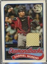 2024 Topps Series 1 Gabriel Moreno #89BR-GMO - 35th Anniversary Patch Card