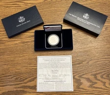 2000 US Mint Leif Ericson 90% Silver Proof Millennium Commemorative Coin UNC