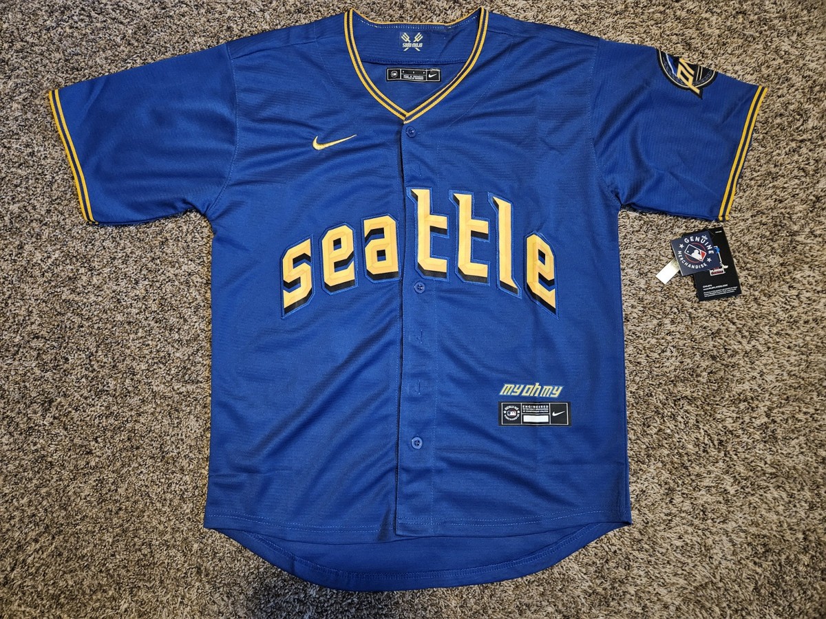 Julio Rodriguez #44 Seattle Mariners City Connect Jersey | eBay