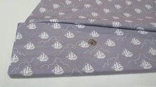 Michael Miller quilt-craft fabric JOLLY ROGER fog 2 1/2 yds (md-7941) Peter Pan