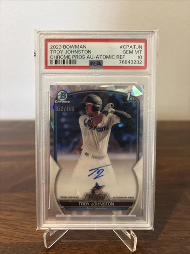 Troy Johnston 2023 Bowman Chrome Troy Johnston Refractor