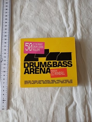 Drum and Bass Arena Mixed by DJ Randall 3 CD's Boxset Jewel Case in Cardboard