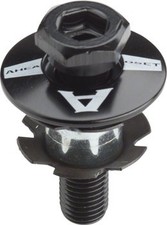 Aheadset Hollow Top Cap, Bolt, & Starnut for 1-1/8" Threadless Freestyle Headset
