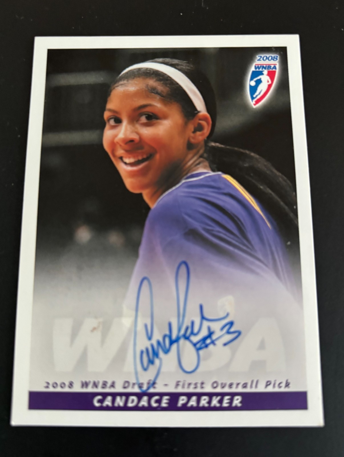 Candace Parker 2008 WNBA Rittenhouse Autograph Card