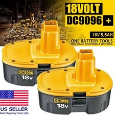2Pack 18V XRP Battery for DEWALT DC9096-2 DW9095 DW9096 DC9098 DC9099 Cordless