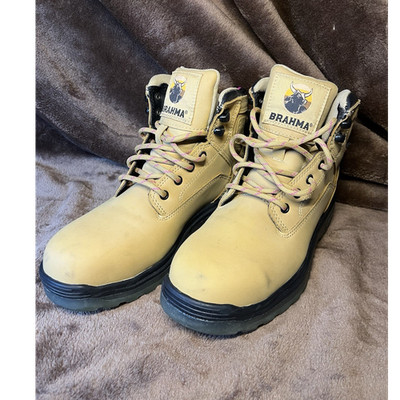 Brahma Work Boots ASTM F2413-18 EH Women's Size 6 Medium Width