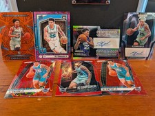 2024-25 Panini Prizm Black KJ Simpson Jr. Rookie Auto Optic Pink Velocity PC Kit