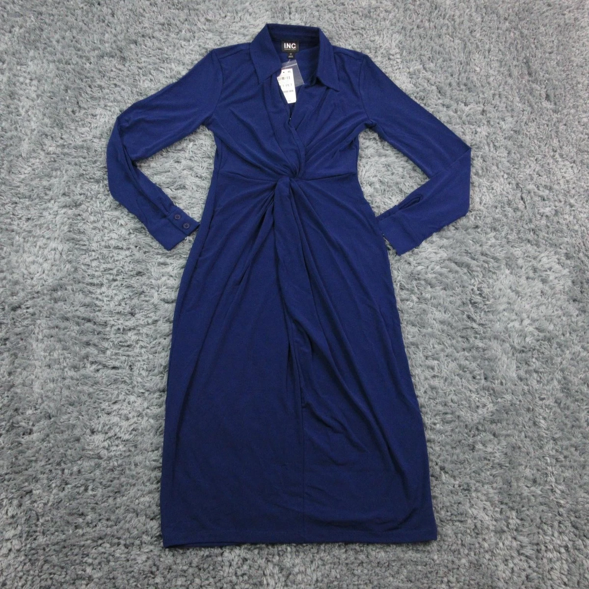inc shirt dress INC International Concepts Women's Solid Shirt Dresses for sale