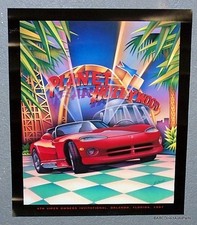Dodge Viper 4th Invitational Planet Hollywood Poster