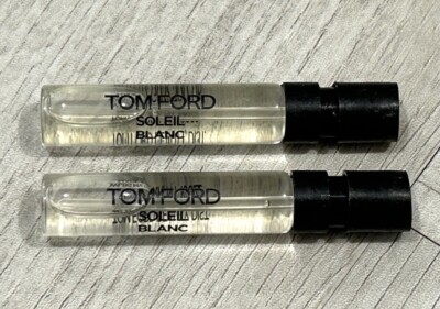 2X - Tom Ford Soleil Blanc Eau De Toilette Spray Sample 1.5ml / 0.05 oz
