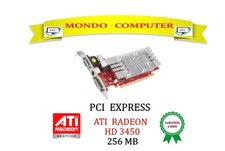 SCHEDA GRAFICA PCI EXPRESS 256 MB  ATI RADEON  HD 3450  DDR2 VGA-TVO-DVI