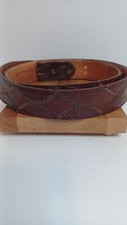 Lizard Skin Belt By Justin no buckle