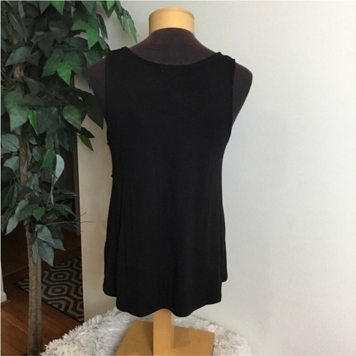 Love,fire black scoop neck ribbed & Pom Pom detail Woman/Junior Xlarge - Picture 3 of 14