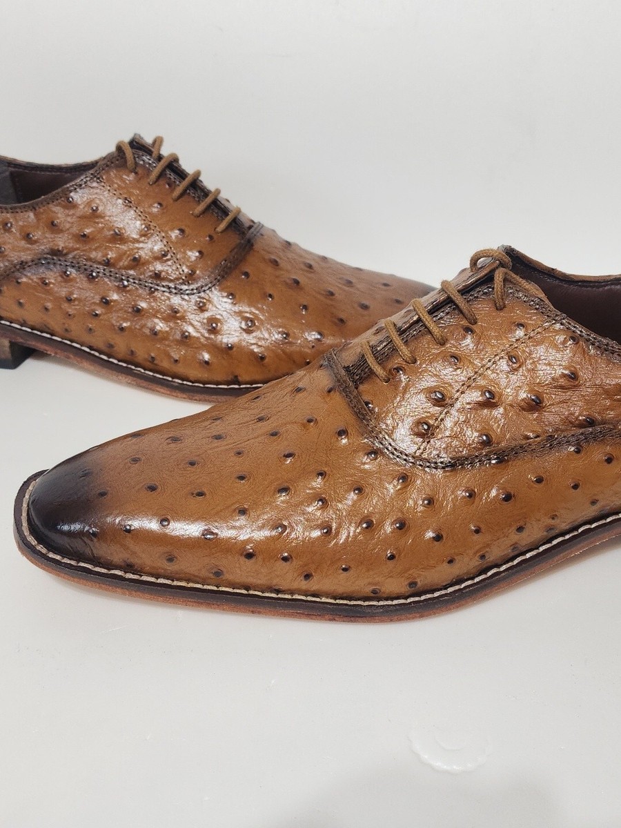 Stunning Stacy Adams dress shoes size 8m Vintage STACY ADAMS Blue Lizard Oxford Dress Shoes Size US  main image 4