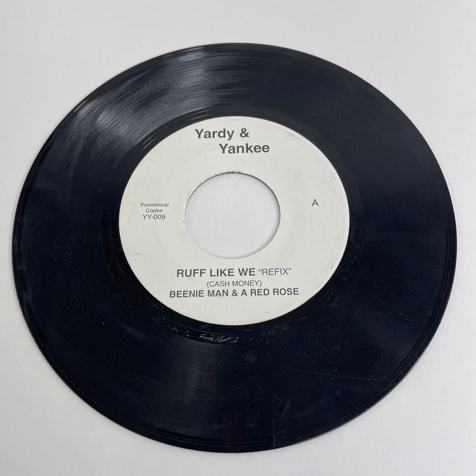 РЕДКАЯ! Beenie Man / Red Rose, Ruff Like We (виниловая пластинка, 45 об/мин, 7", 2003) ПРОМО - Изображение 4 из 4