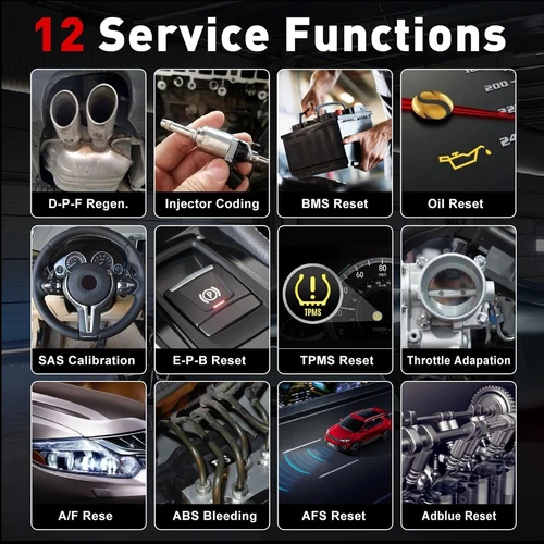 LAUNCH OBD2 Scanner CRP123X CRP129X Elite 3~12 Reset Scan FCA SGW Multi-System - Picture 47 of 56