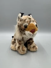 Wild Republic Small LYNX Plush 7” Bobcat Stuffed Animal W/ Leopard Spots