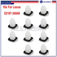 10x For Lexus RX350 2010-15 52197-30040 Front Bumper Cover Bracket Screw Grommet