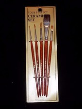 Narco Red Sable / Ox Hair Brushes Sizes 1, 3, 4, 5,  and 5/8  New in Package