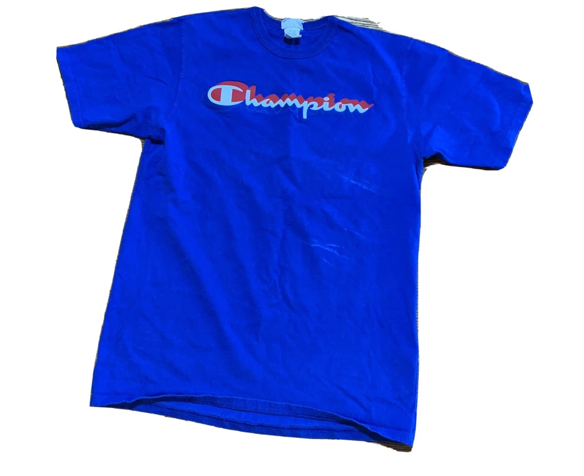 Blue cheap champion shirt