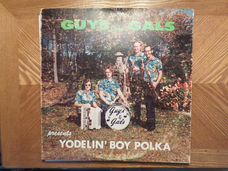 CUCA/AMERICAN LP RECORD KS 2150/GUYS AND GALS/YODELIN' BOY POLKA/ VG/VG+
