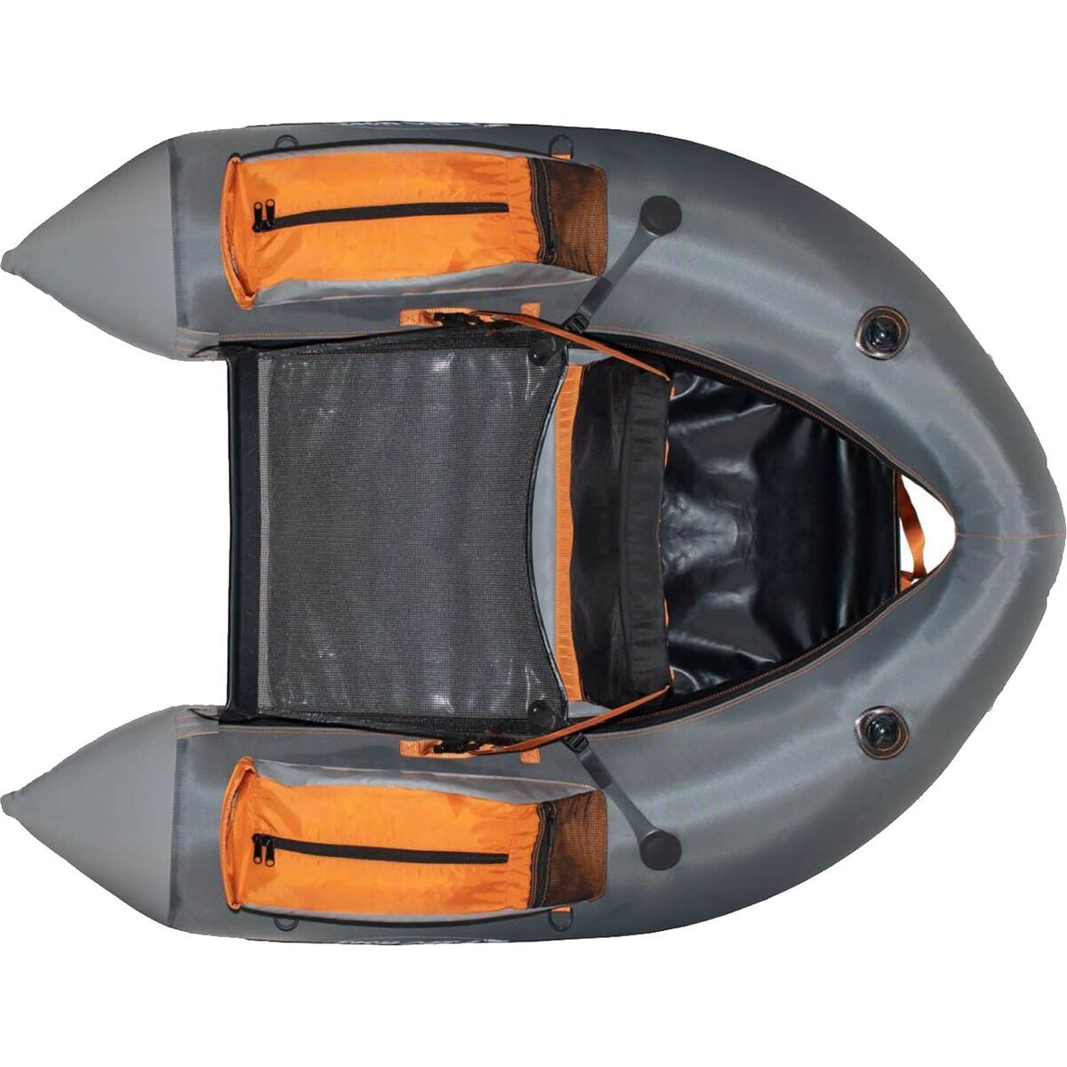 Поплавковая трубка Outcast Fish Cat 4 Deluxe LCS серого цвета, Один размер