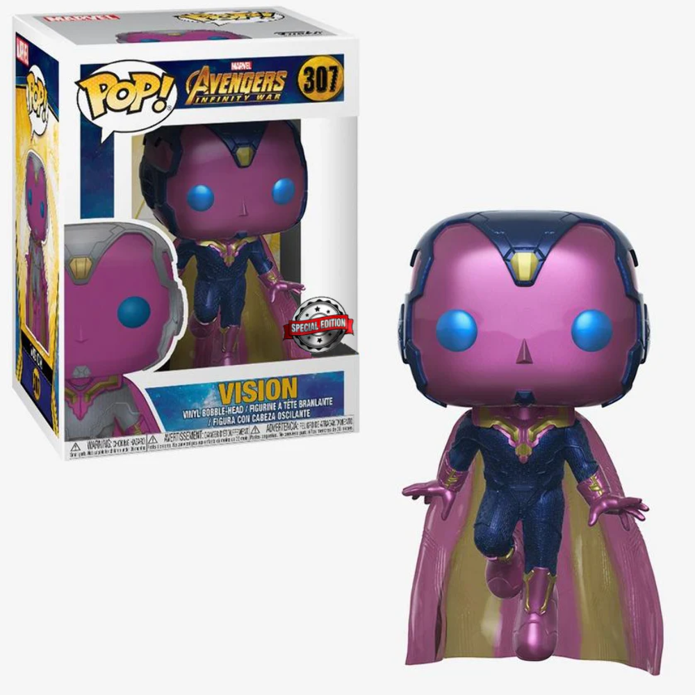 Funko POP! Marvel Avengers Infinity War Vision Exclusive | eBay