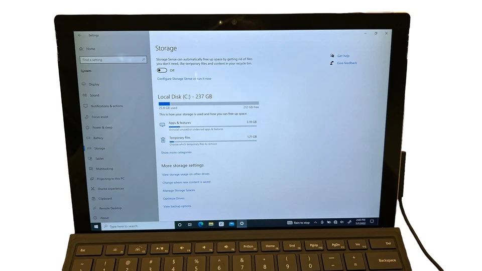Microsoft Surface Pro 4 -256 GB - 4 GB de RAM - CPU Intel M3-6Y30 - ¡Paquete de teclado/lápiz! Foto 4 de 4