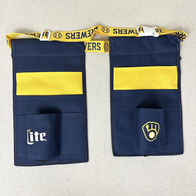 Milwaukee Brewers Beer Holder Cooking Grill Apron, New in Package, Funny Gift