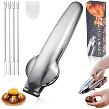 Schiaccianoci Clip per Castagne Schiaccianoci Sguscia Noce Apri Castagne Protable Nut