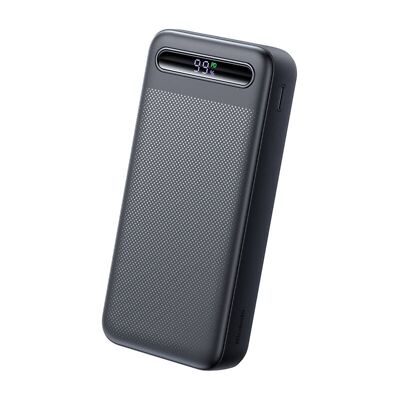Powerbank in Schwarz PD-Schnellladegerät mit Digitalanzeige 22,5W 30000 mAh 