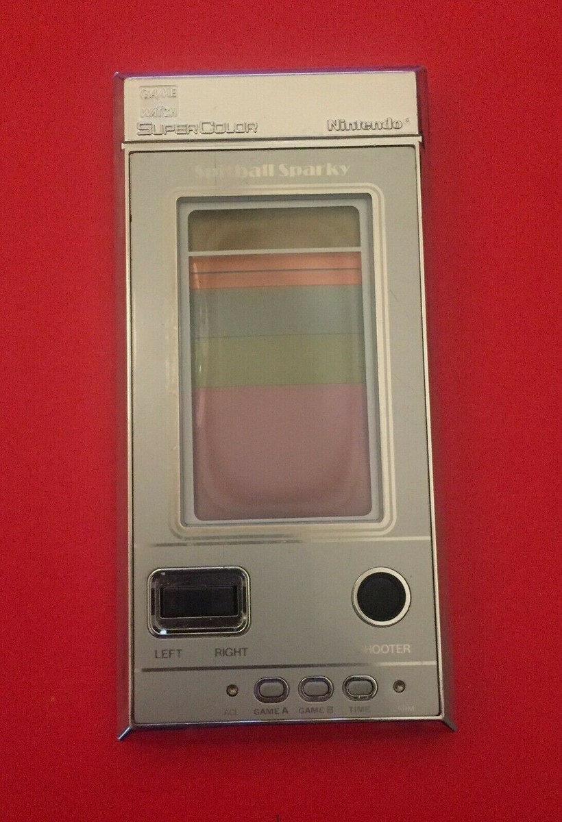 任天堂　ゲームウォッチ　スピットボールスパーキー スピットボール スパーキー Spitball Sparky 箱説有 ゲーム