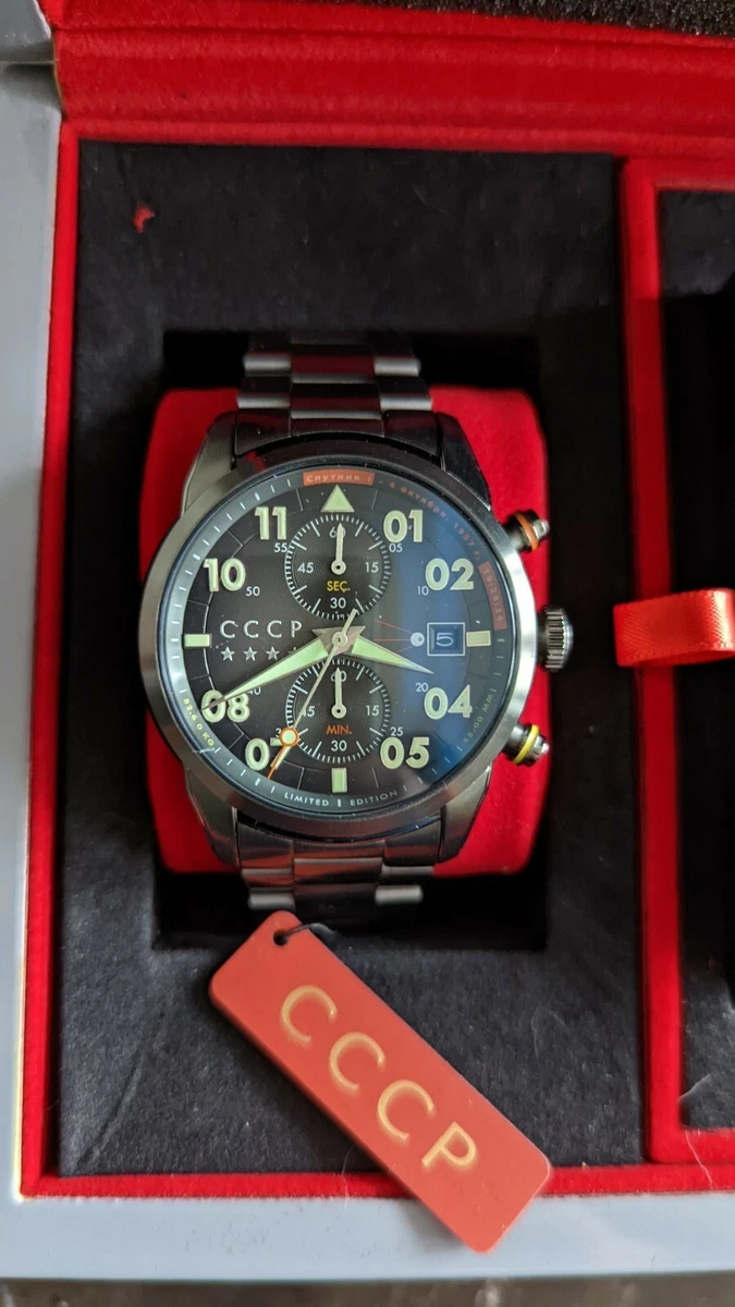 CCCP Sputnik-2 自動巻き腕時計 最大50%OFF メンズ