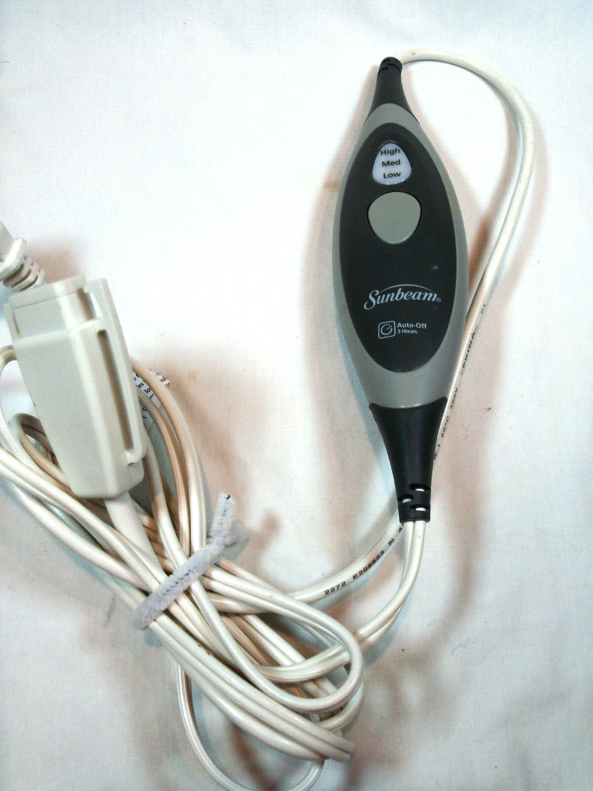 SUNBEAM SINGLE CONTROL Electric Blanket Pad Controller N85AP - 180W | eBay
