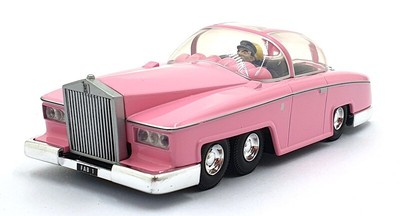Corgi 14,5 cm lang CC00605 - Thunderbirds FAB 1 Lady Penelope's Pink Rolls Royce