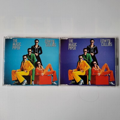 2 x EDWYN COLLINS THE MAGIC PIPER CD SINGLE BUNDLE CD1 & CD2 SET 1997 FREE P&P