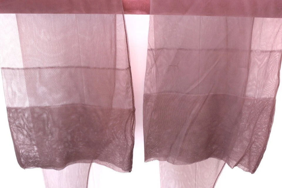 Винтажные нейлоновые чулки La France кубинские со швом чулочно-носочные изделия Bonheur размер 8,5 без кольца новые в коробке - Изображение 3 из 4