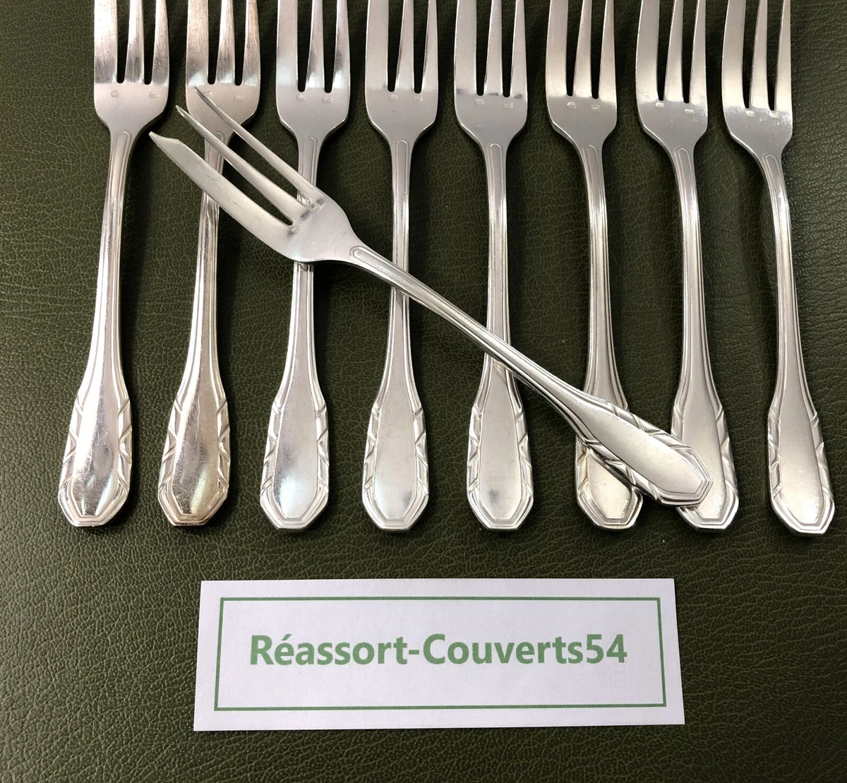 MÉNAGÈRE 48 PIÈCES Couverts de Table Orfèvrerie SFAM Modèle Perles