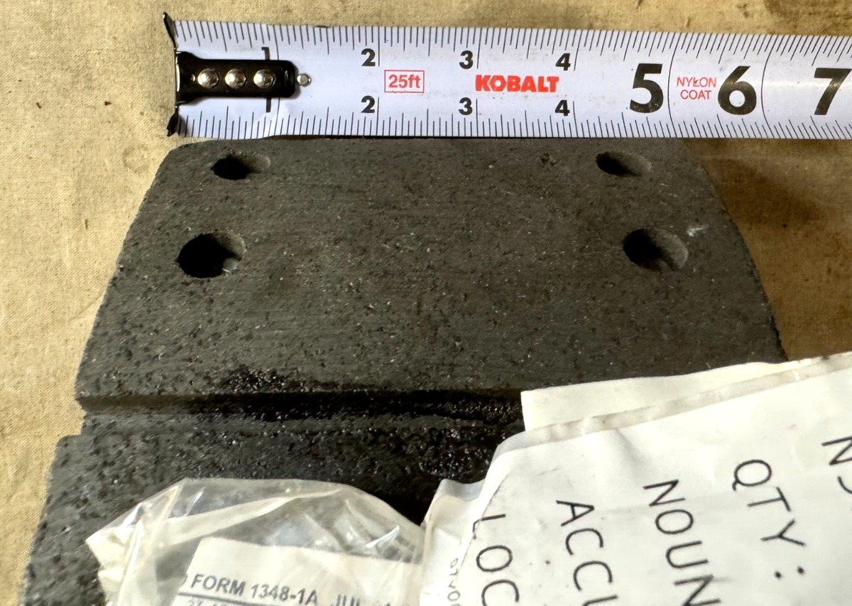 FMTV MERITOR A12232 BRAKE SHOE 3222-T-2230 A1 3222V2232 2530-01