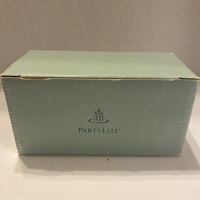 PartyLite Wasabi Ginger 3'' Ball Candles One Pair (2 Candles) Q36401 New in Box