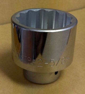 NEW PROTO 5784 1'' Square Drive x 2-5/8'' 12 PT Chrome Socket USA ~ Free Shipping