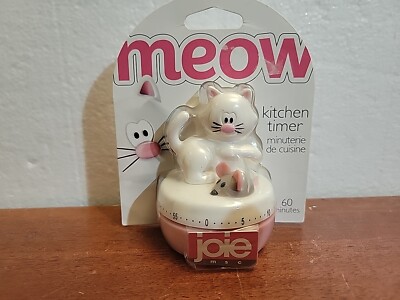 Joie  Meow Cat And Mouse 60-Minutes Kitchen Timer Cute Kitty