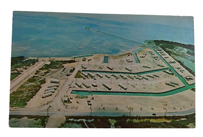 Tamarack Park Mobile Home Trailer Subdivision on Geiger Key FL Aerial Postcard