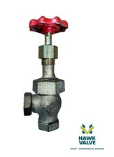 1/4 Bronze 150# Threaded Milwaukee Angle Valve (Fig. 595)