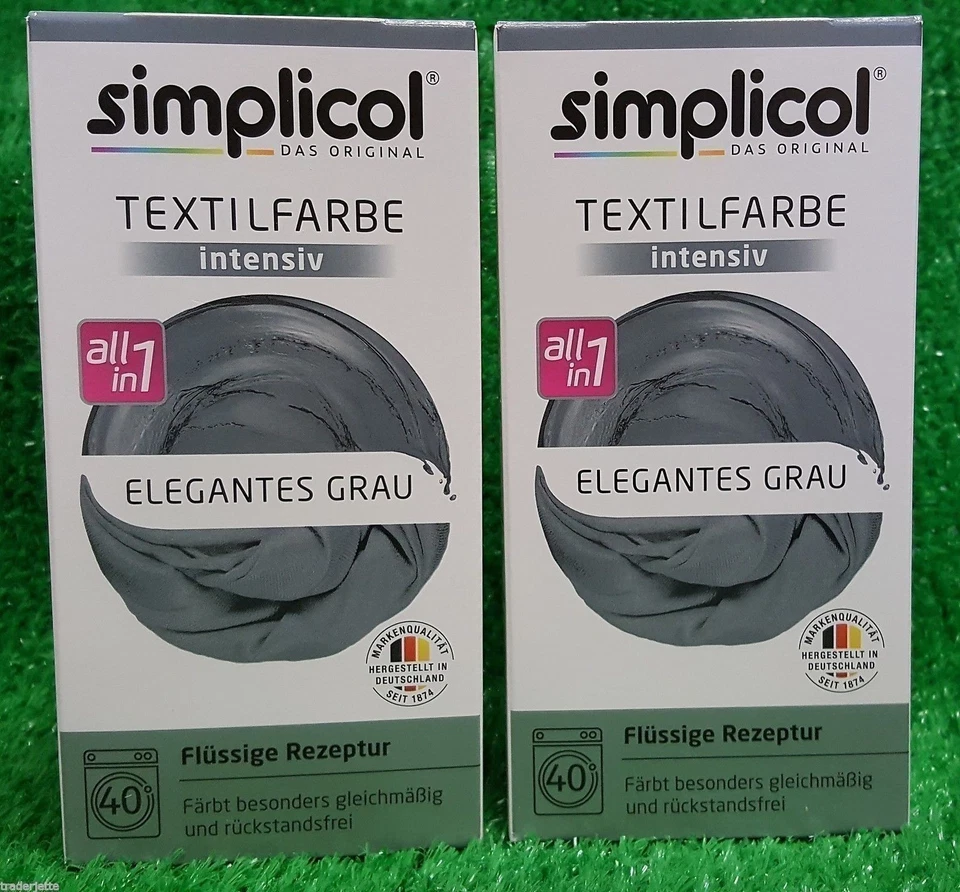 simplicol Textilfarbe Intensiv - Elegantes Grau 1817