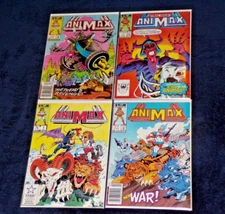 ANIMAX 1 2 3 4 NEWSSTAND LOT 1986 STAR MARVEL COMICS COMPLETE SERIES